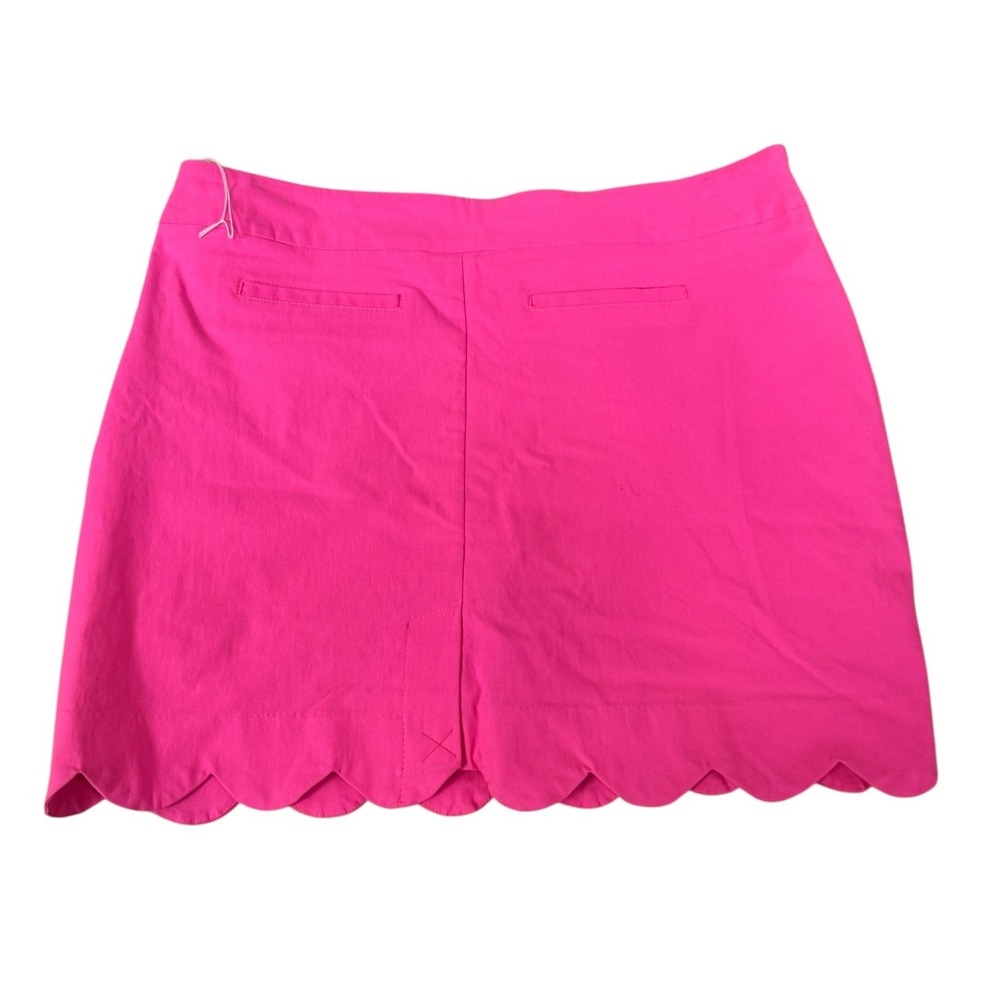 Anthony's Hot Pink‎ Scalloped Hem Skort Size 14 NWT Athleisure Goft Tennis